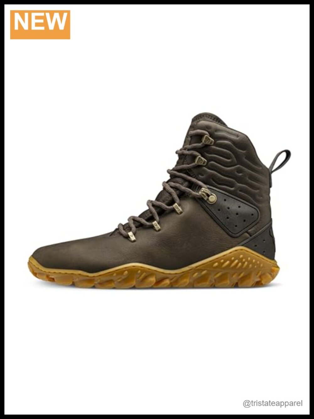 Vivobarefoot Leather Hiking Boots Ankle-High Barefoot Outdoor Women's